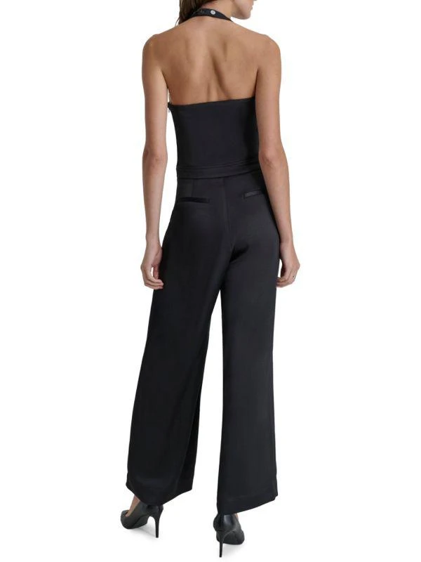 Tuxedo Jumpsuit Macy's Black Dressy Jumpsuits Emporio Armani