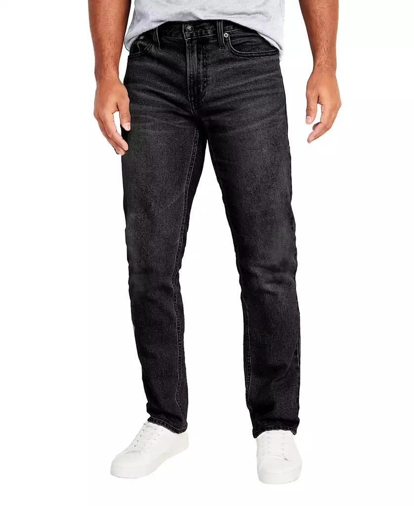 Blu Rock Men's Flex Stretch Slim Straight Jeans 1