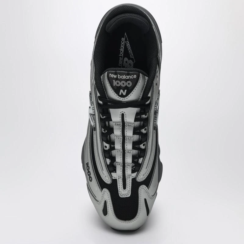 New Balance Sneakers 1000 SL in metallic silver leather 3