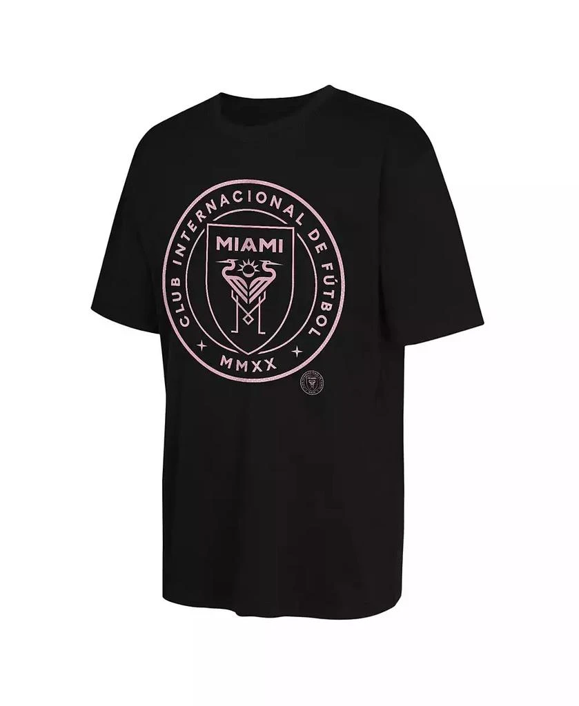 Outerstuff Big Boys and Girls 2-Pack Black/Tan Inter Miami CF Triple Dip Long Sleeve and Short Sleeve T-Shirt Set 2