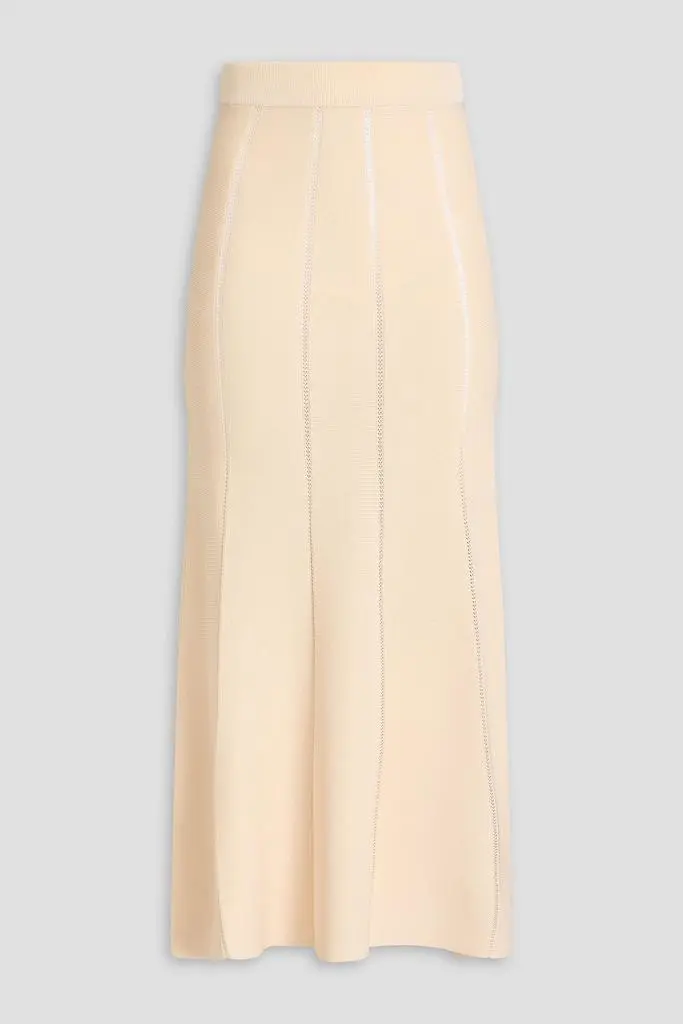 Zimmermann Knitted midi skirt