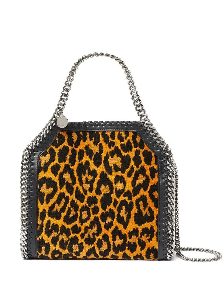 Stella McCartney Stella McCartney Falabella Mini  Leopard-Print Tote Bag 1
