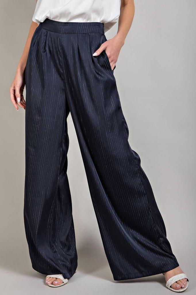ee:some Ee:Some - Wide Pintuck Pants