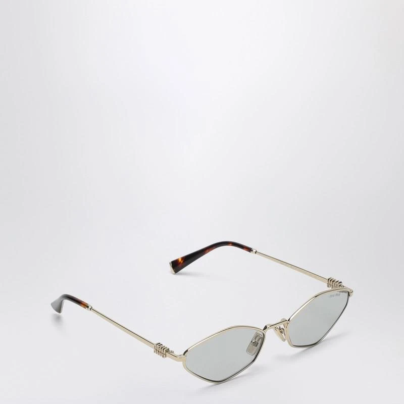 Miu Miu Miu Regard gold/light green sunglasses 3
