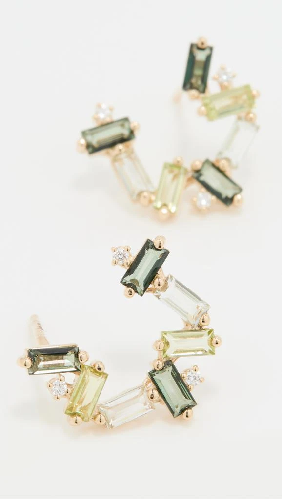 Suzanne Kalan Small Spiral Hoops 3