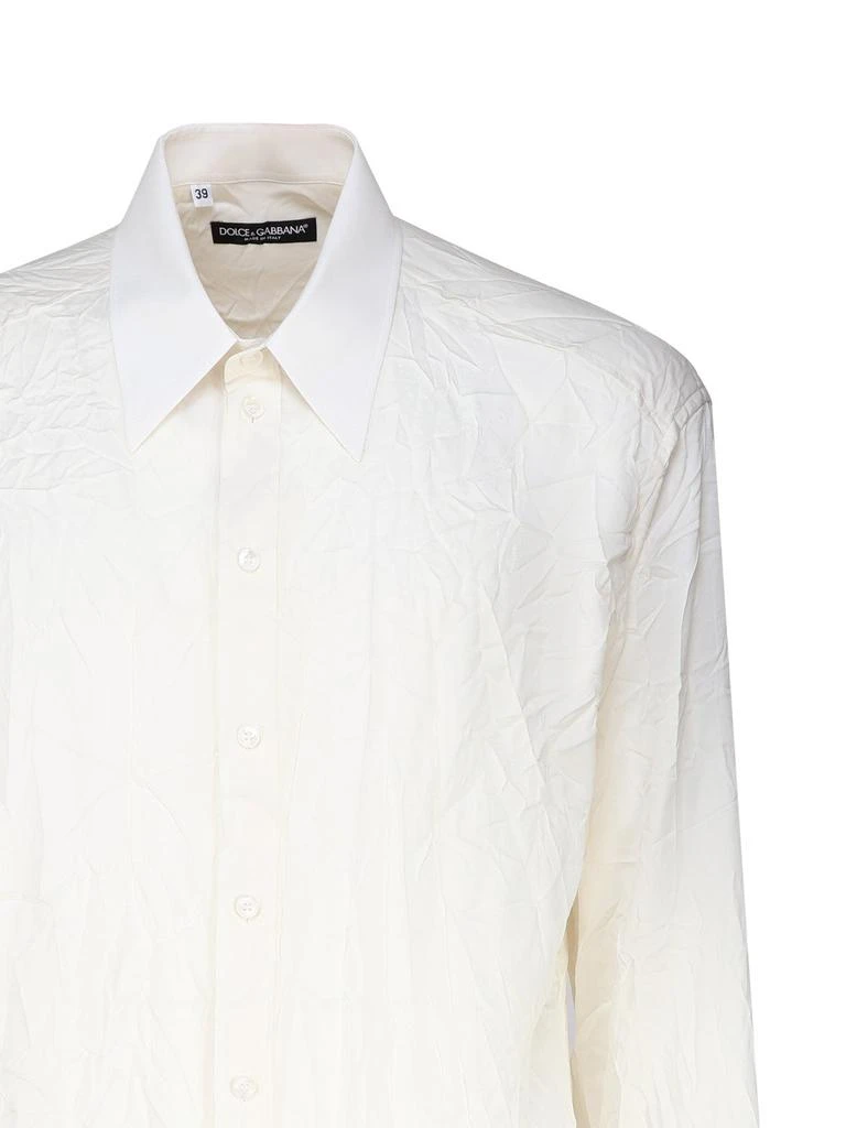 Dolce 
Gabbana Dolce 
Gabbana Oversize Stretch Satin Charmeuse Shirt 3