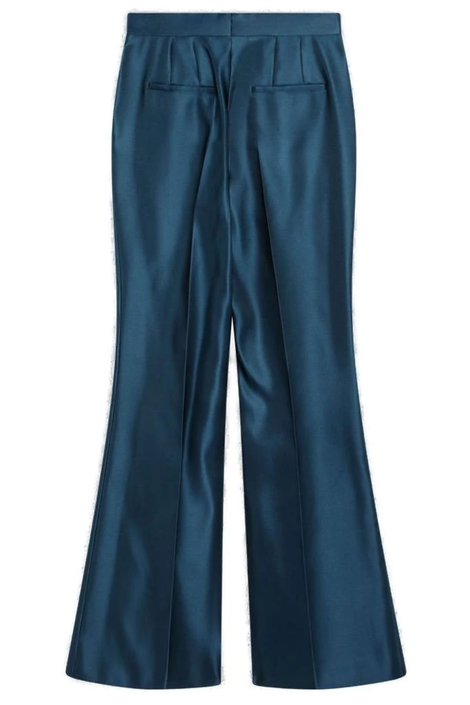 Fendi Fendi High-Waist Flared Satin Trousers 2
