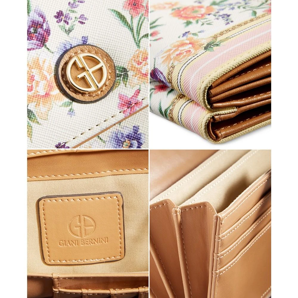 Giani Bernini Pastel Floral Receipt Manager Wallet, Created for Macys 5