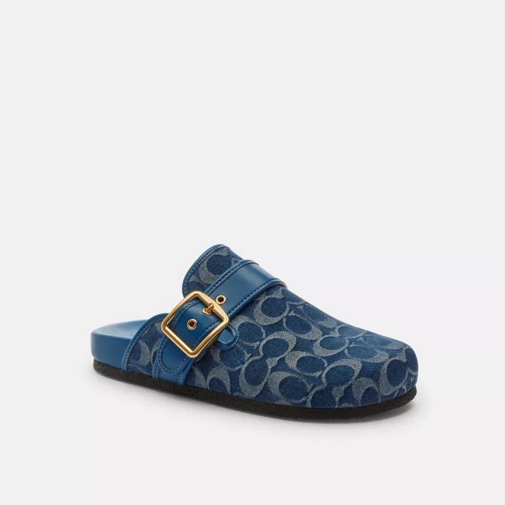 Coach Ashton Clog In Signature Denim 2