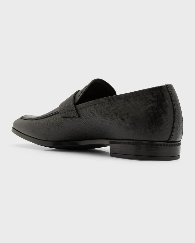 Prada Saffiano Leather Penny Loafer 4