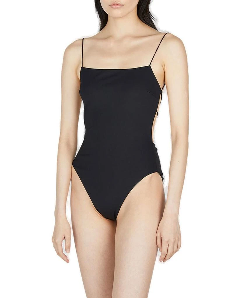 Ziah Ziah Fine Strap One Piece Swimsuit 4