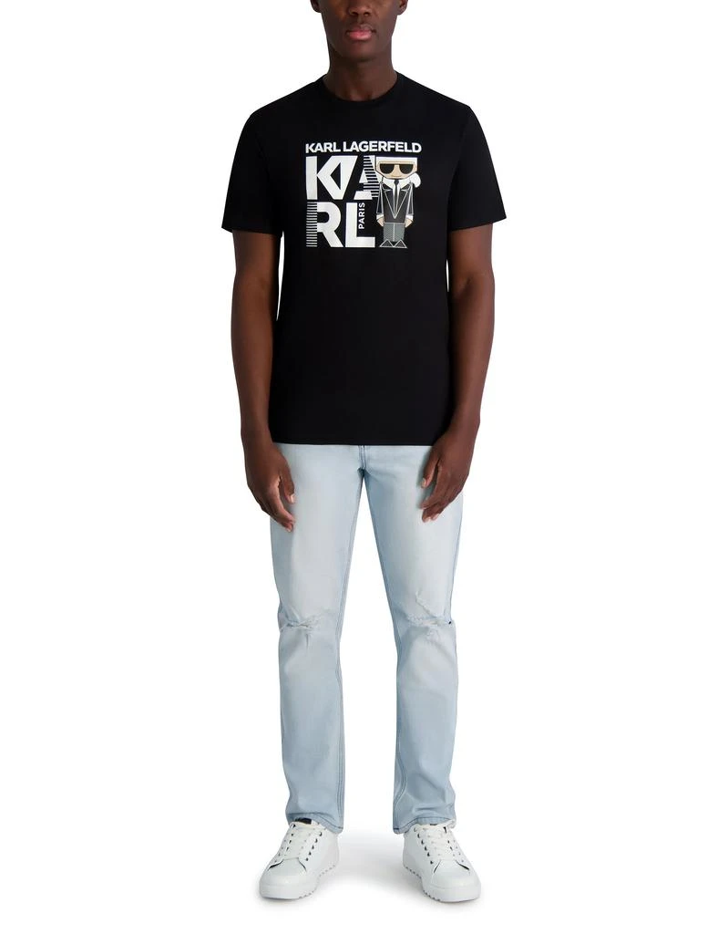 Karl Lagerfeld Paris KOCKTAIL KARL LOGO TEE 4
