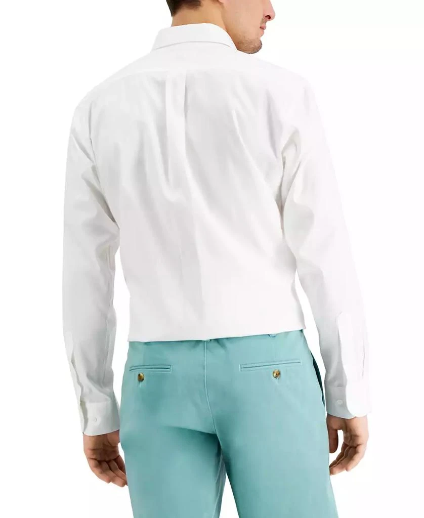 Club Room Men's Regular Fit Pinpoint Dress Shirt, Created for Macy's 3