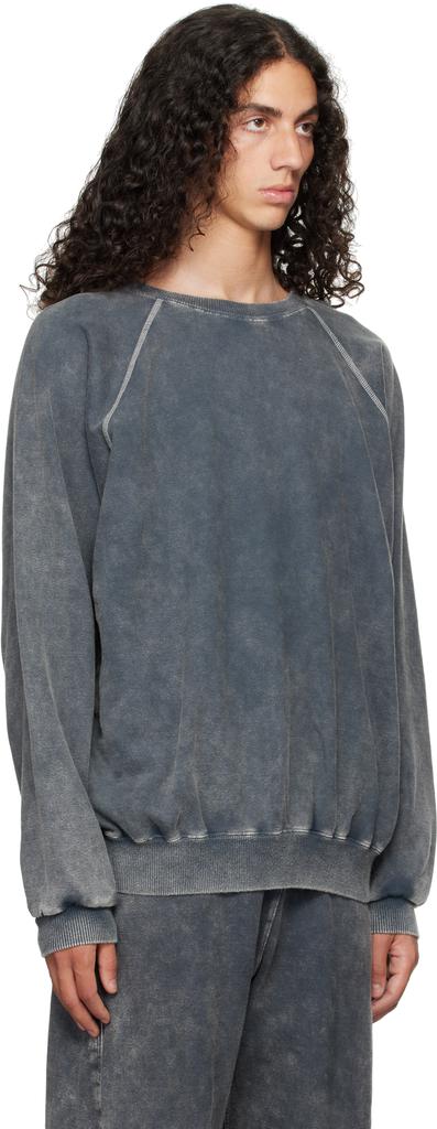 Omar Afridi Gray Shabby Sweatshirt