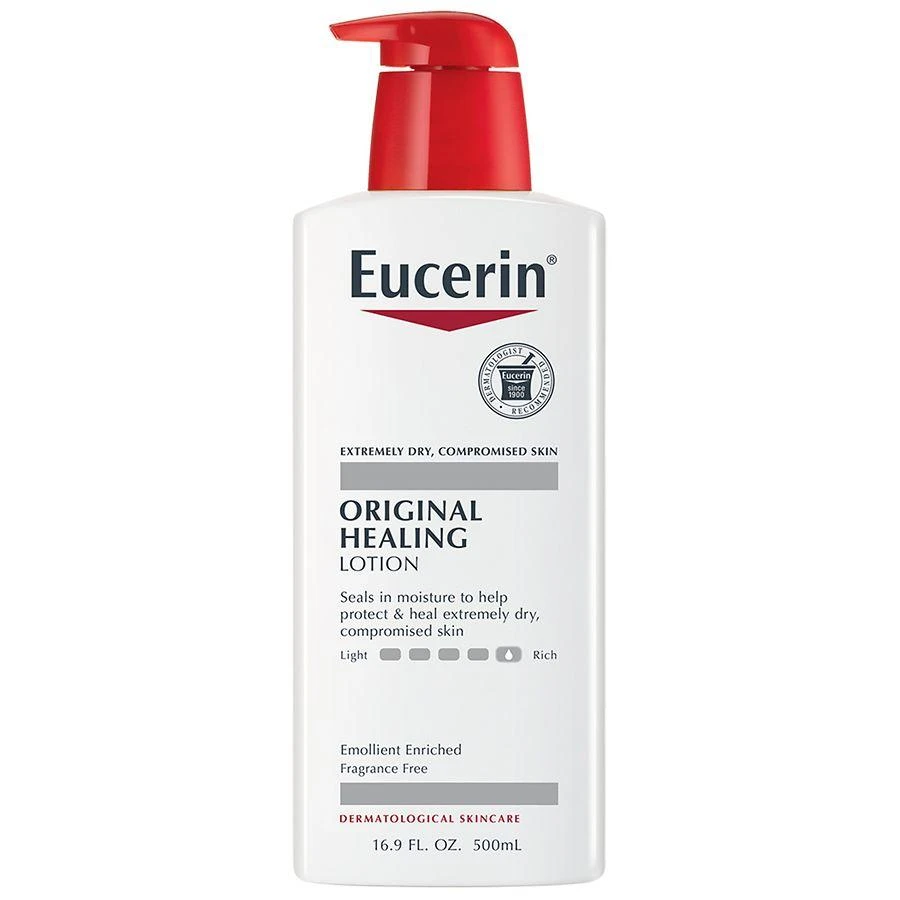 Eucerin Original Healing Rich Lotion Fragrance Free 1