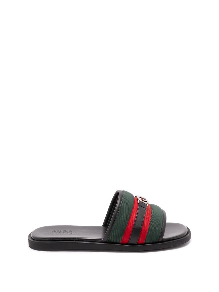 Gucci LEATHER SLIPPERS - Sandals - BeyondStyle