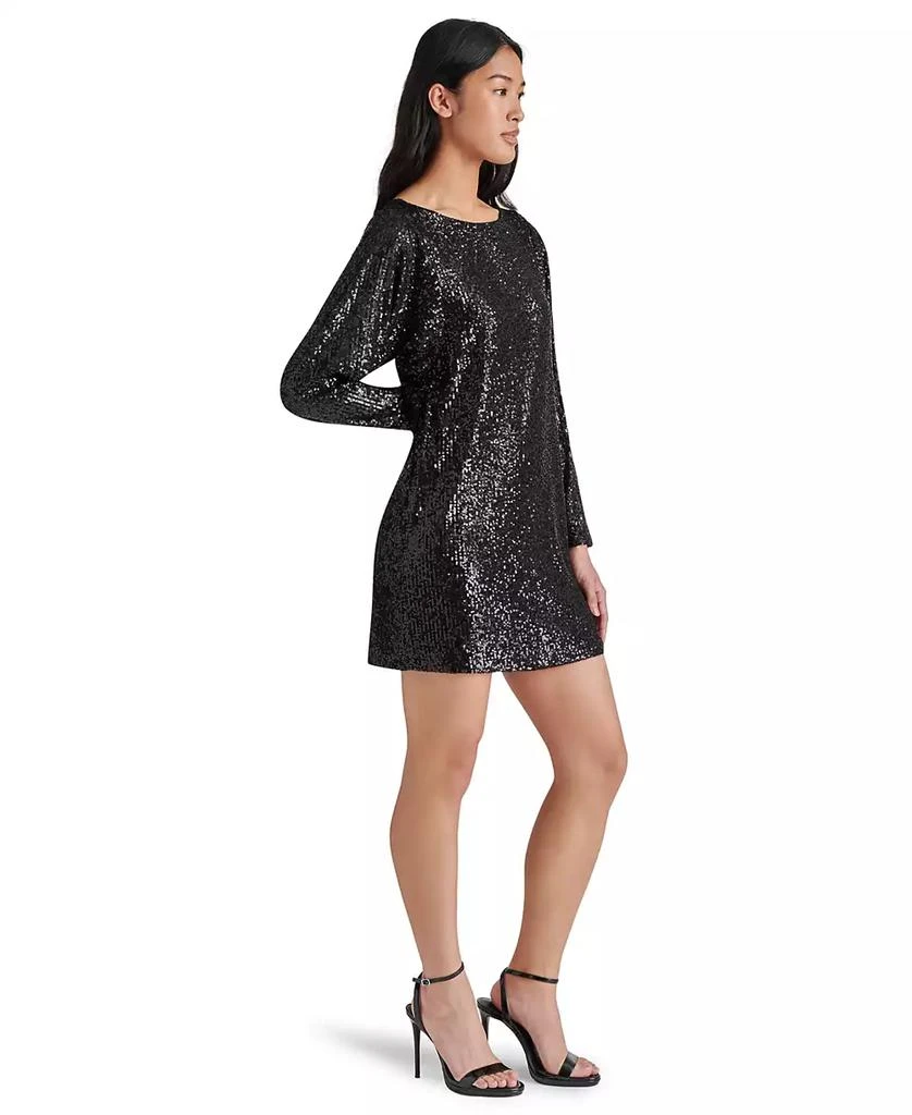 Steve Madden Women's Ginger Sequined Mini Shift Dress 5