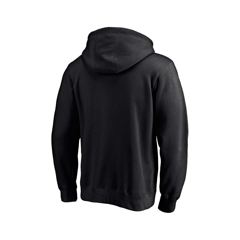 Fanatics Men's Black Las Vegas Raiders Hometown Collection Raider Nation Fitted Pullover Hoodie