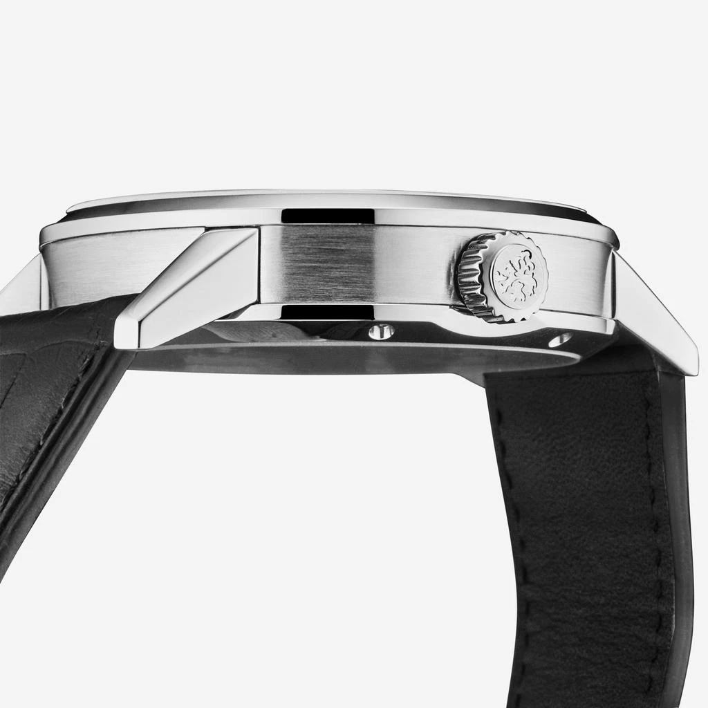 Dietrich Dietrich 'Night' Stainless Steel Men's Manual Wind Watch NB.BLK 4