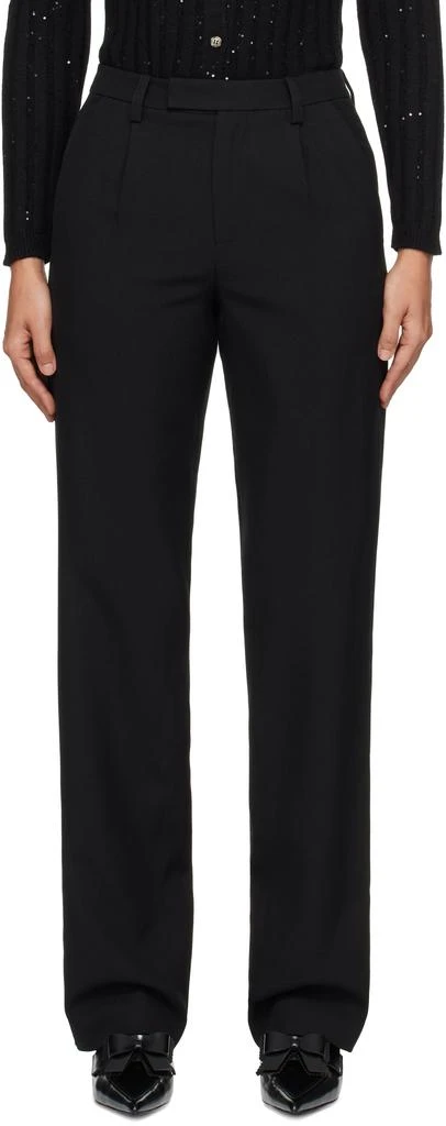 Shushu/Tong Black Straight-Leg Trousers 1