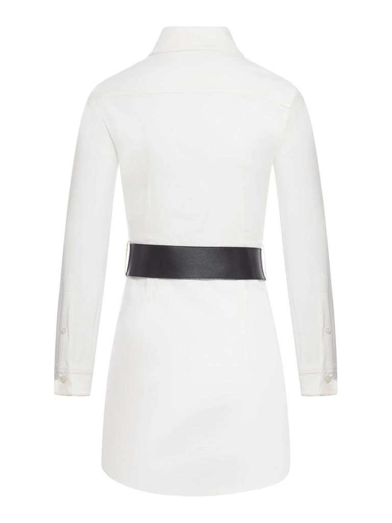 Balenciaga Balenciaga Belted Long-Sleeve Shirt Dress 2