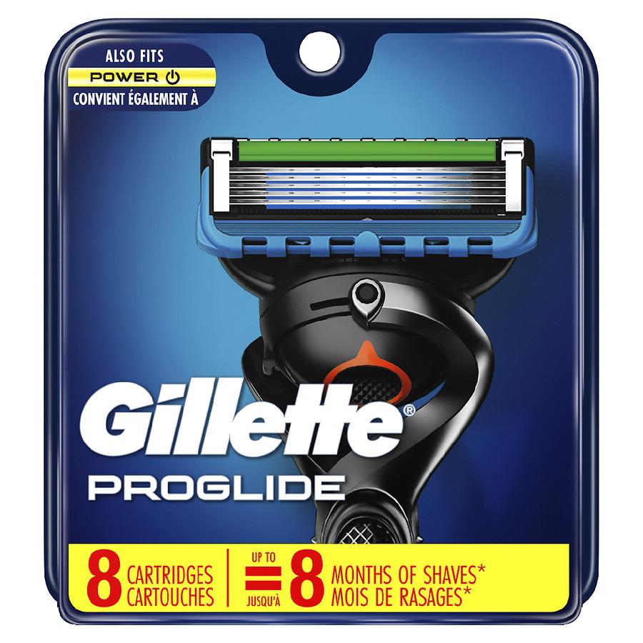 Gillette Razor Refills for Men, Razor Cartridges for FlexBall Razor Handle No scent