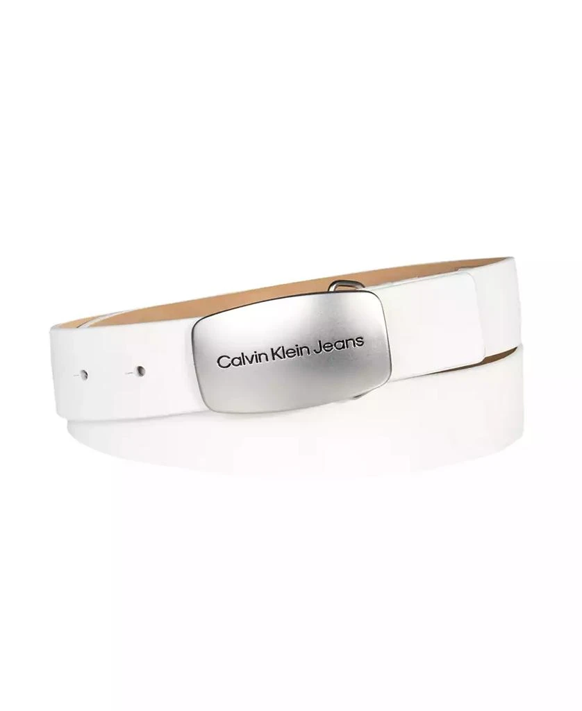 Calvin Klein Calvin Klein Women's Jeans Casual Plaque Buckle Belt 1