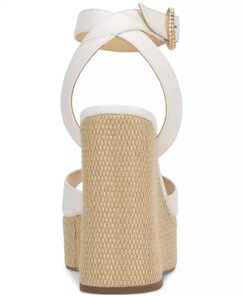 Jessica Simpson Women's Kamindi Ankle-Strap Platform Wedge Sandals 3