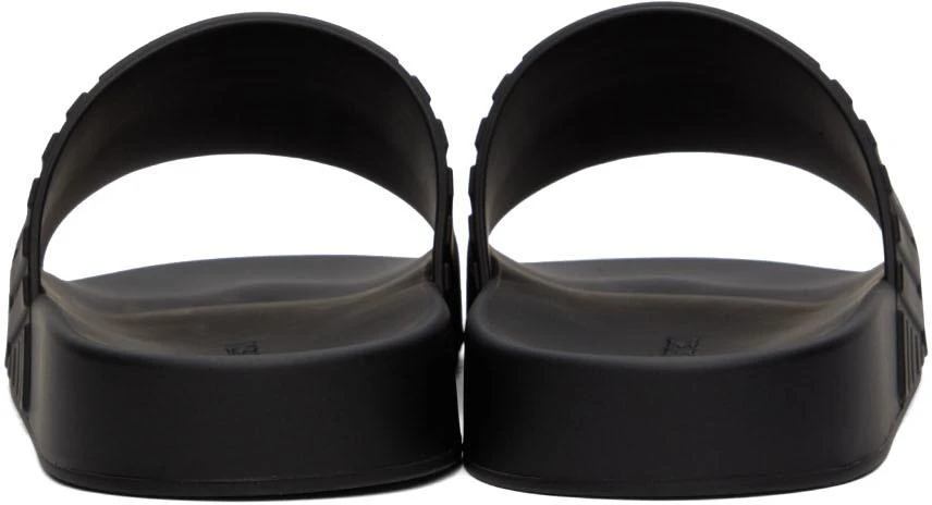 Bottega Veneta Black Slider Sandals 2