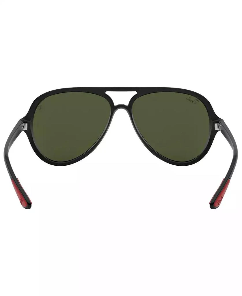 Ray-Ban Unisex Sunglasses, RB4125M Scuderia Ferrari Collection 57 5