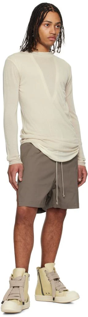 Rick Owens Gray Hollywood Boxers Shorts 4