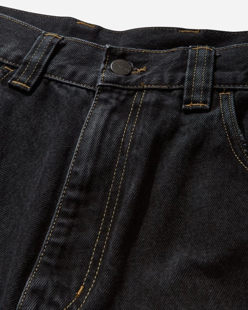 Carhartt WIP Men's Brandon Pants Black (Stone Washed) 4