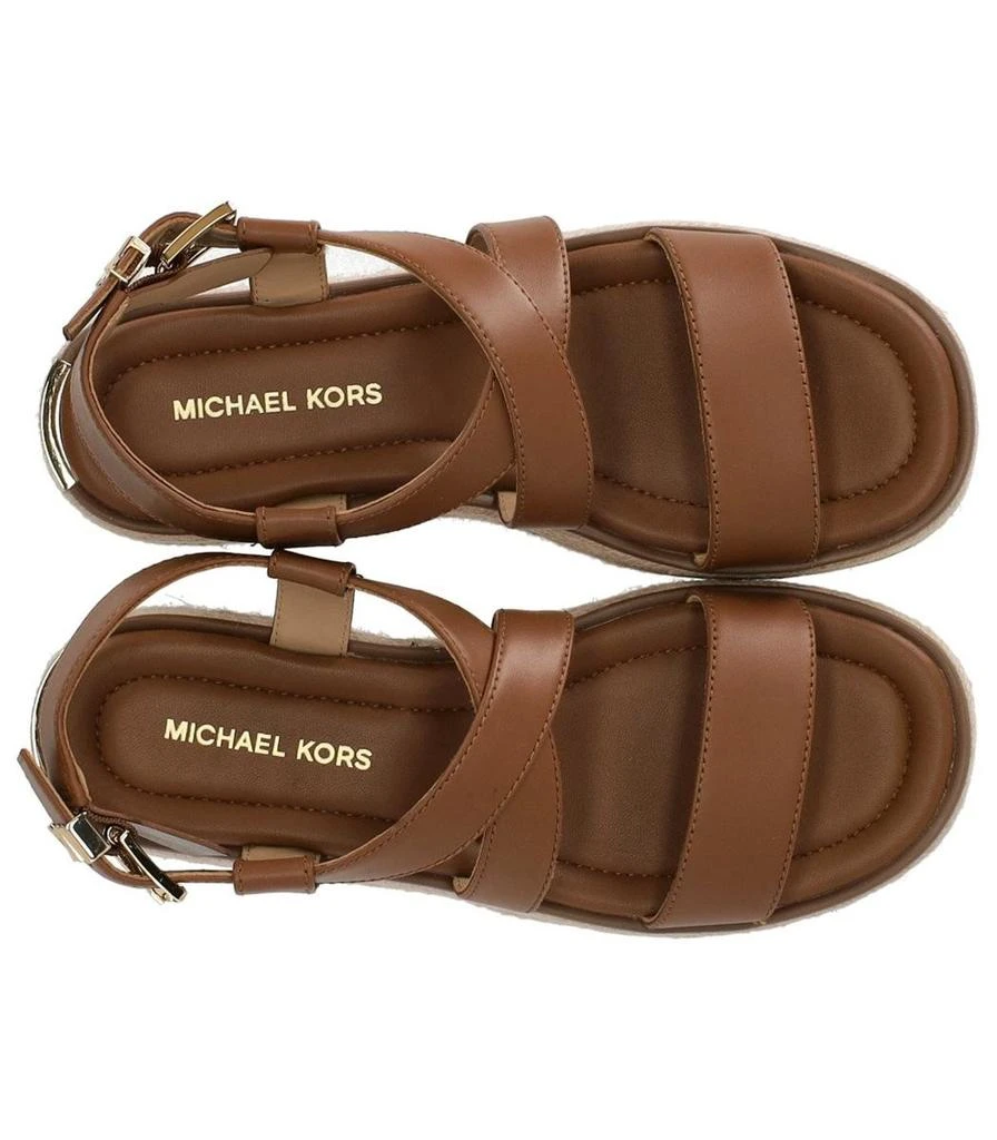 Michael Kors Michael Kors Lynn Brown Platform Sandal 5
