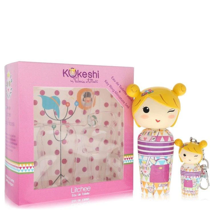 Kokeshi Litchee by  Eau De Toilette Spray with Key Ring 1.7 oz for Women