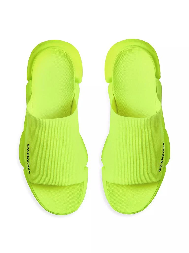 Balenciaga Speed 2.0 Recycled Knit Slide Sandals 5