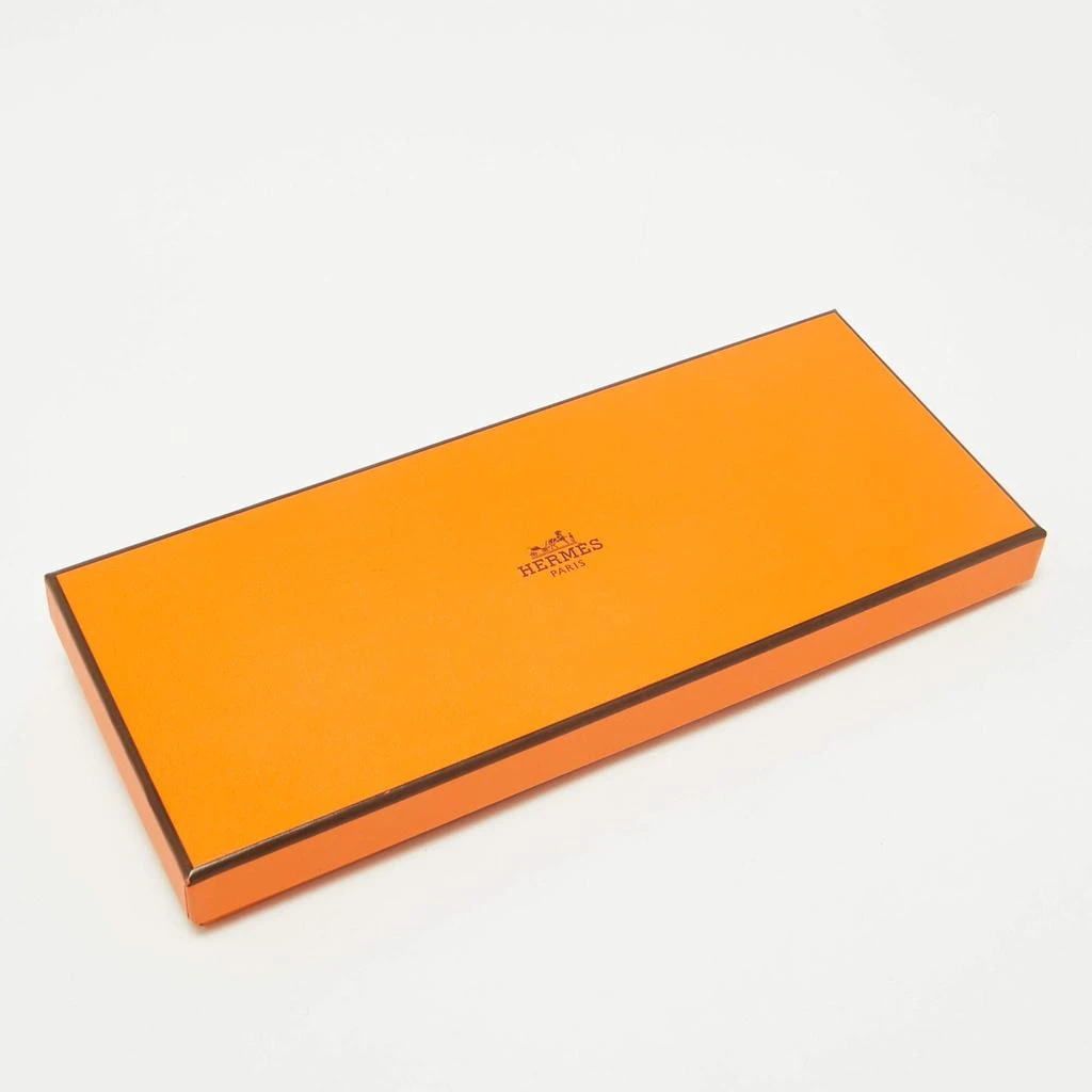 Hermes Hermes Yellow Saint-Honore Silk Tie 6