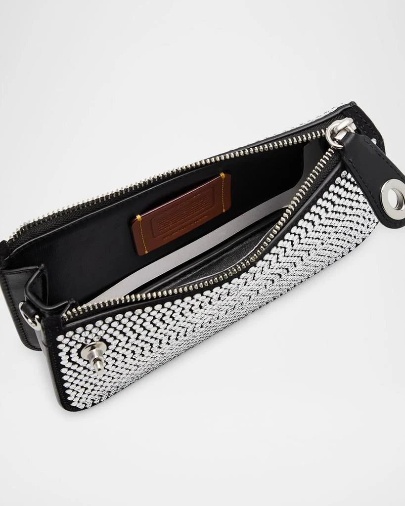 Coach Penn Crystal Zip Shoulder Bag 4