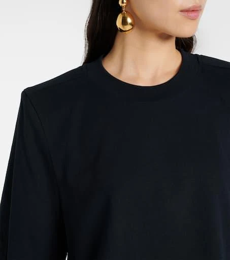Isabel Marant Zaely cropped cotton jersey T-shirt 5