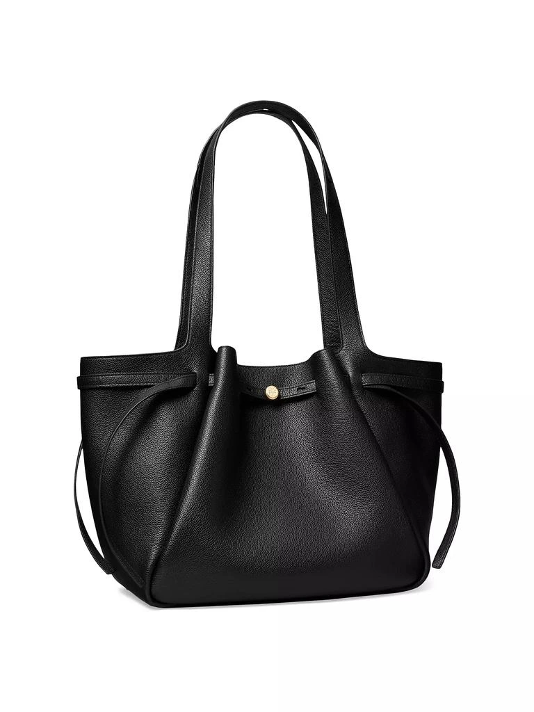 Tory Burch Romy Pebbled Leather Tote Bag 5
