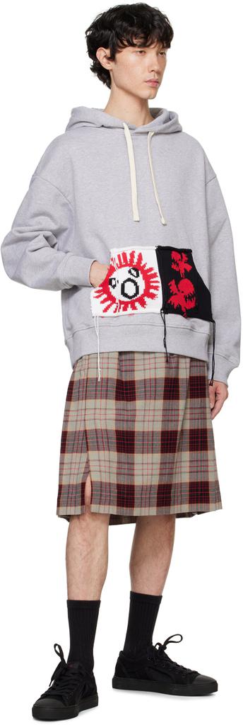 国内発送■CHARLES JEFFREY LOVERBOY■PATCH RABBIT EARS HOODY CHARLES JEFFREY LOVERBOY - PATCH RABBIT EARS HOODY Hoodie