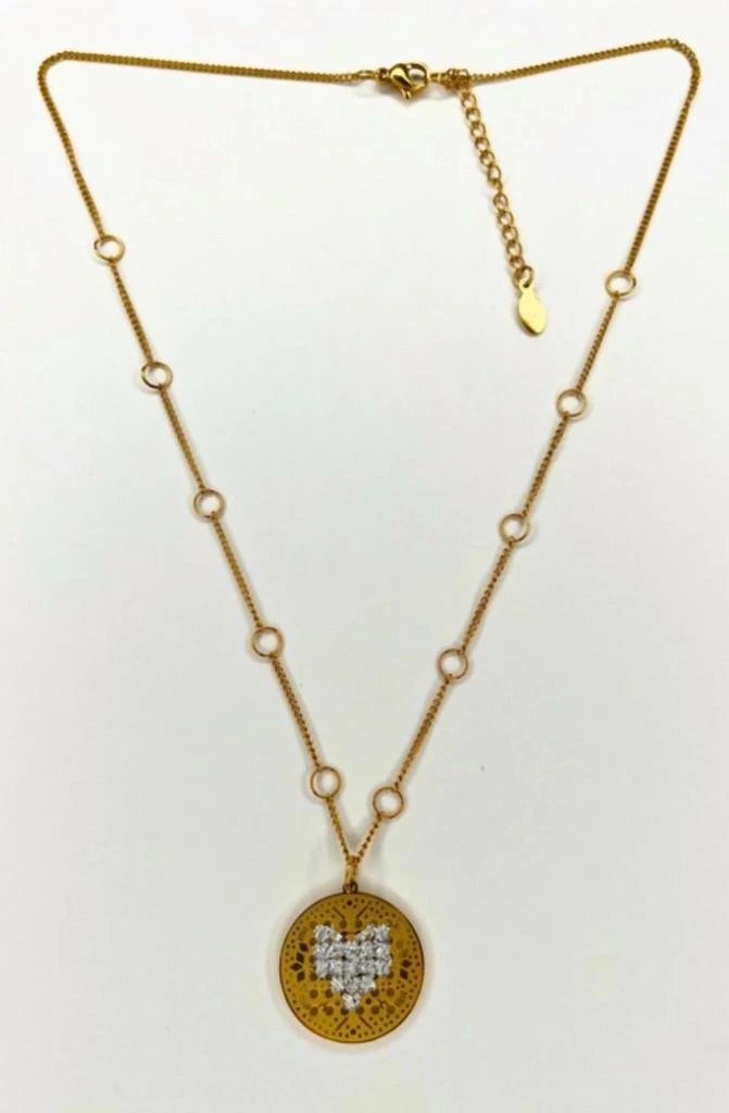 L
Eight L
Eight - Women
s Mosaic Heart Pendant Necklace