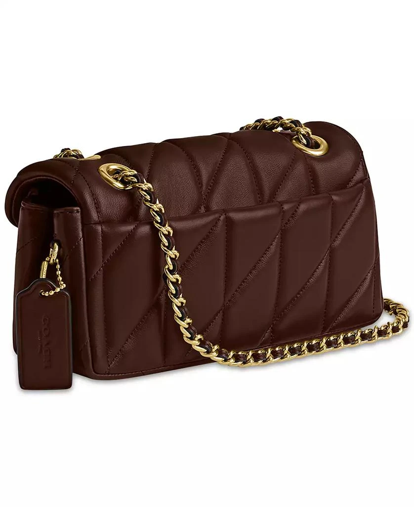 Coach Quilted Leather Tabby Shoulder Bag 20 with Chain 2