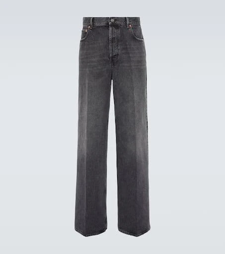 Valentino High-rise wide-leg jeans 1