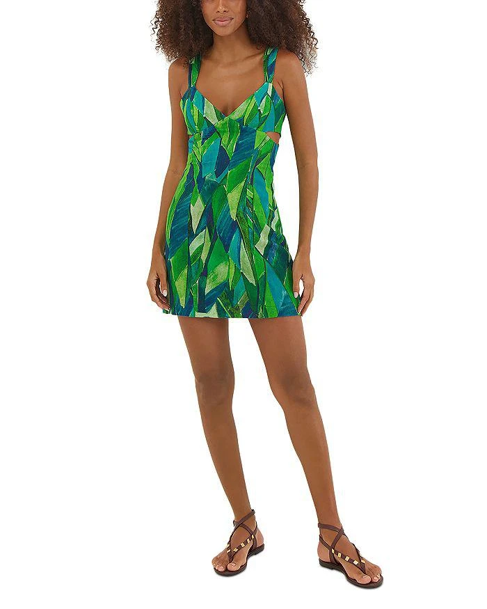 Vix Swimwear Tropics Mari Swim Cover-Up Mini Dress 2