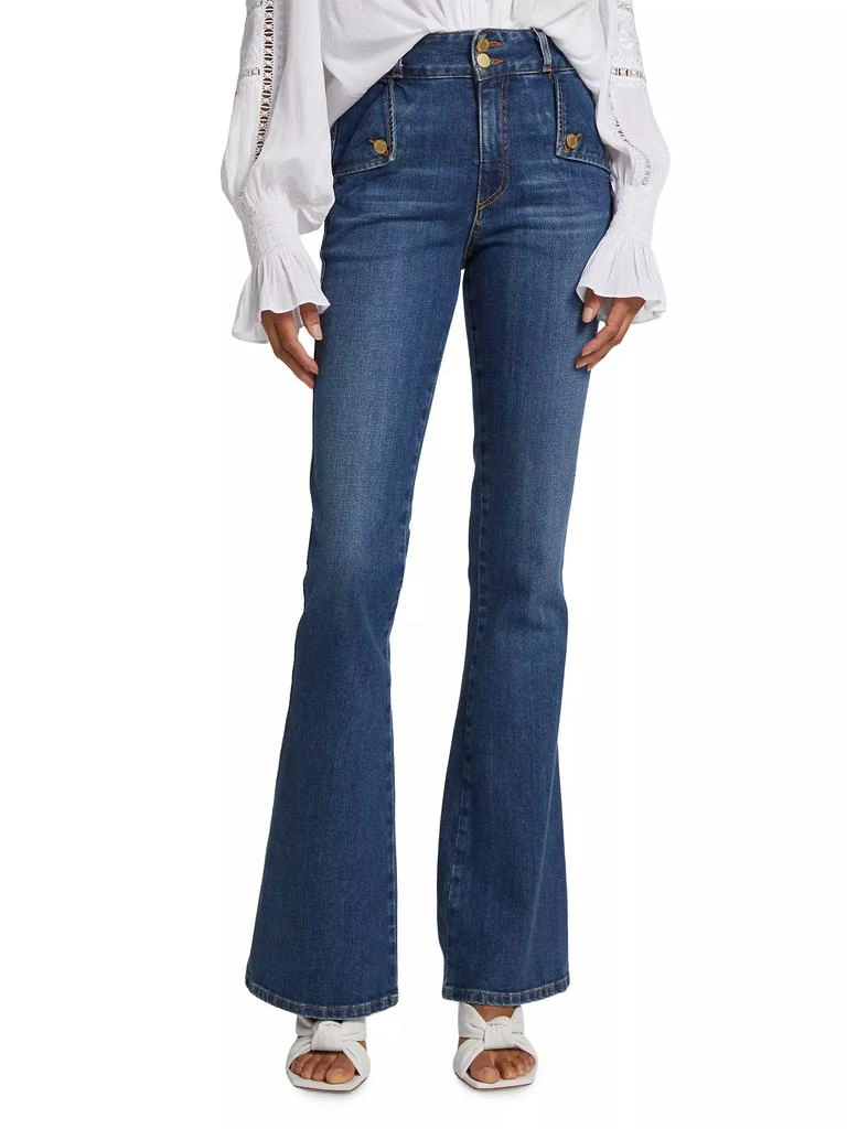 Ramy Brook Mase Sailor Flare Jeans 3