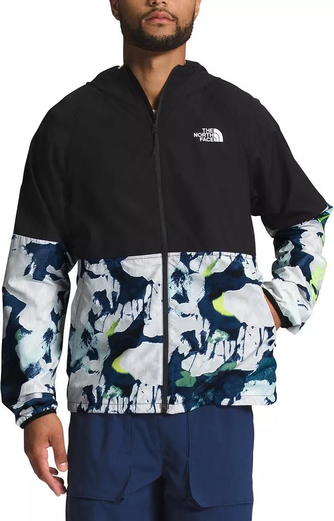 The North Face The North Face Men's Printed Flyweight 2.0 Hooded Full Zip Windbreaker