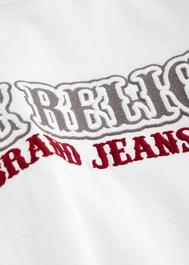True Religion Railroad embroidered cotton T-shirt 5