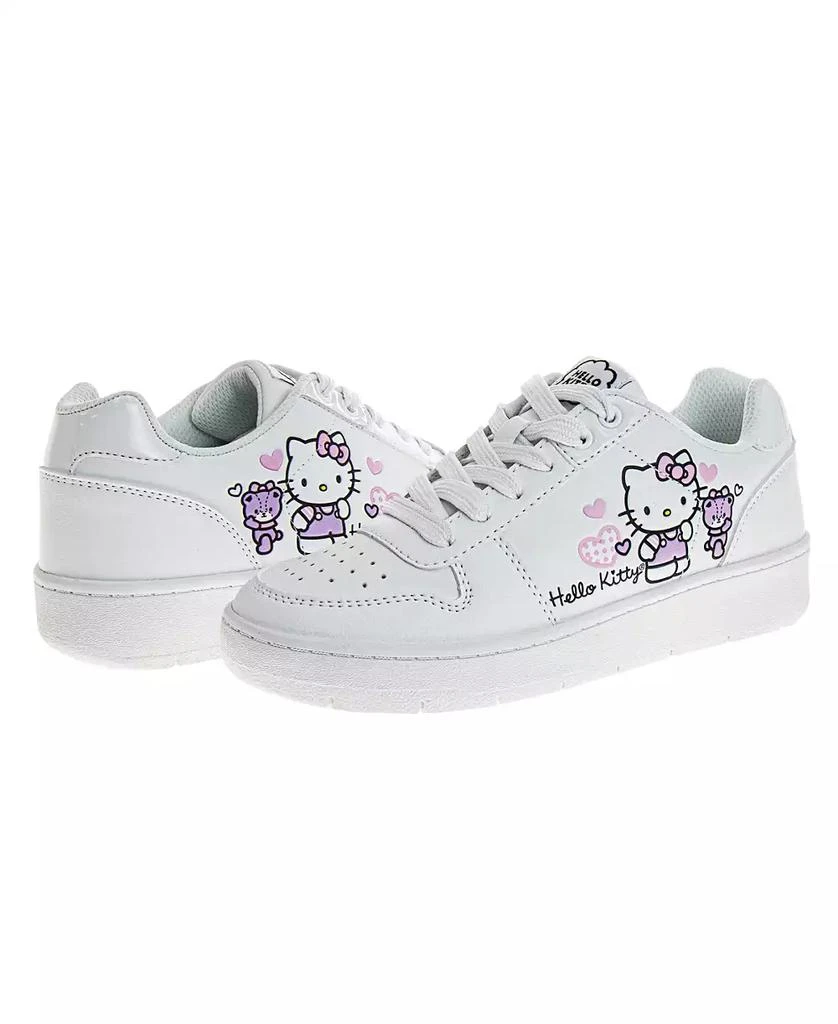 Hello Kitty Little and Big Girls Lace Up Sneakers 8