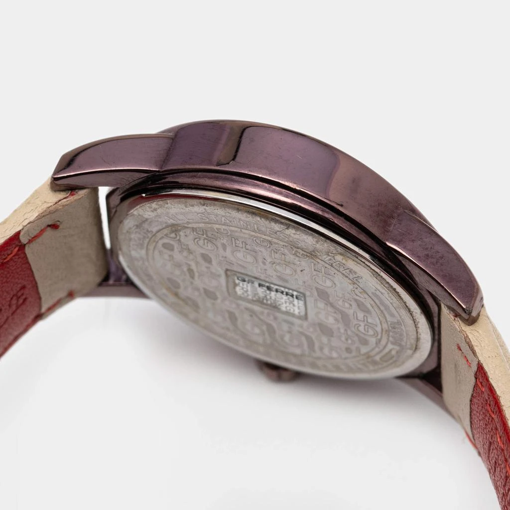 Gianfranco Ferre GF Ferre Multicolor PVD Coated Stainless Steel Leather 9085L Women
s Wristwatch 32 mm 7