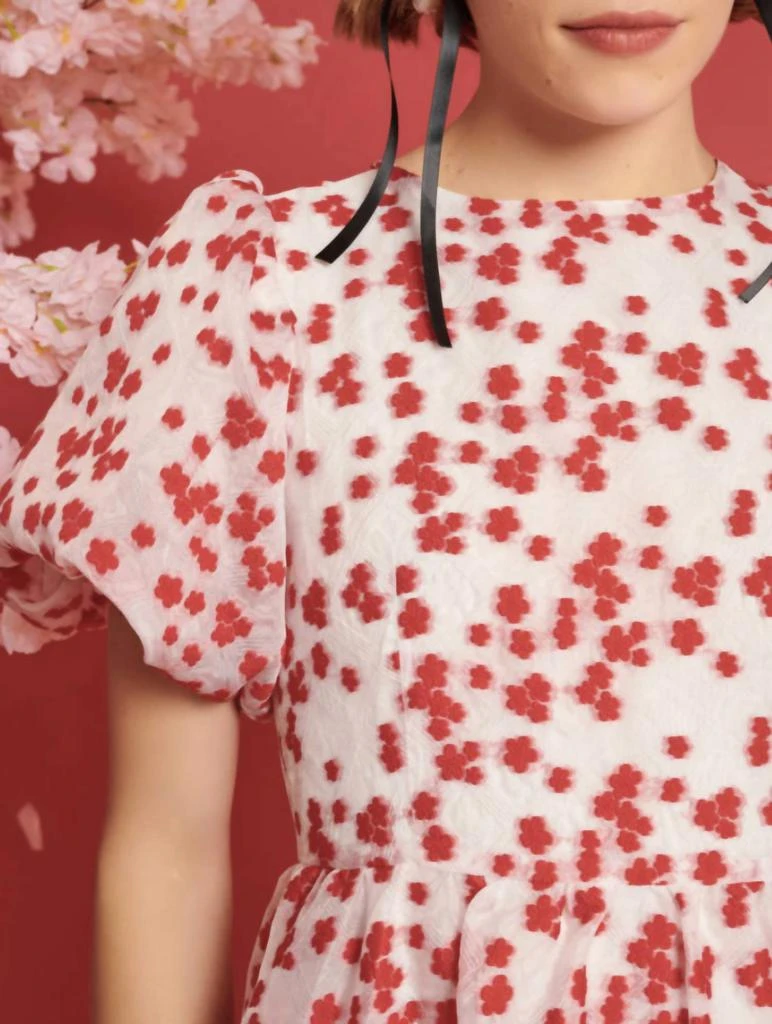 Sister Jane Sister Jane - Dream Sakura Jacquard Mini Dress 5